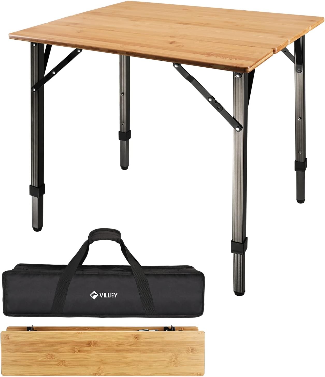 Bamboo folding outdoor table
